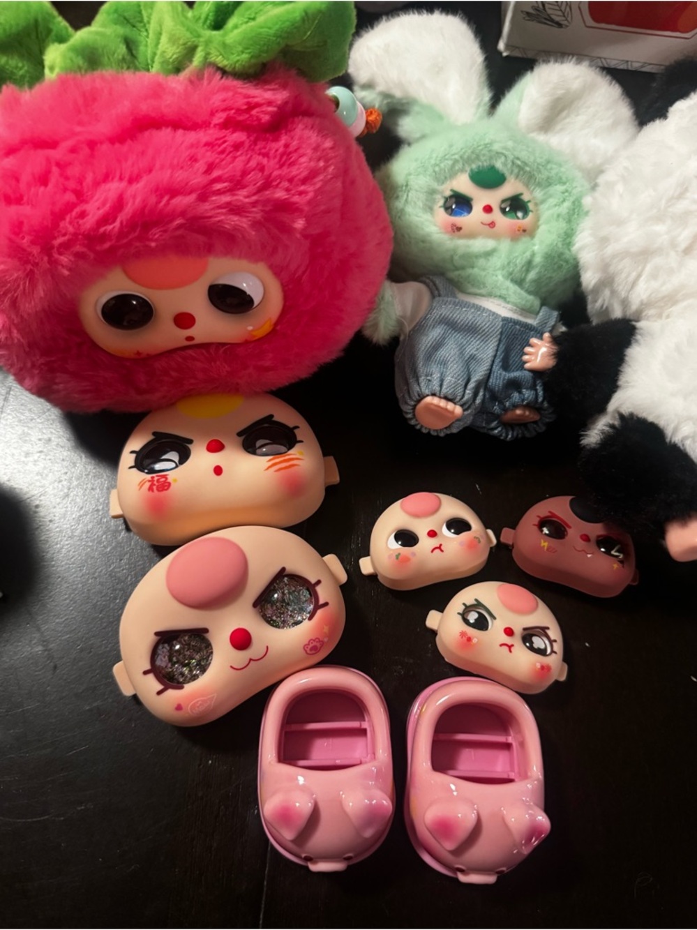 Baby Three Bundle - dolls, faces, clothes